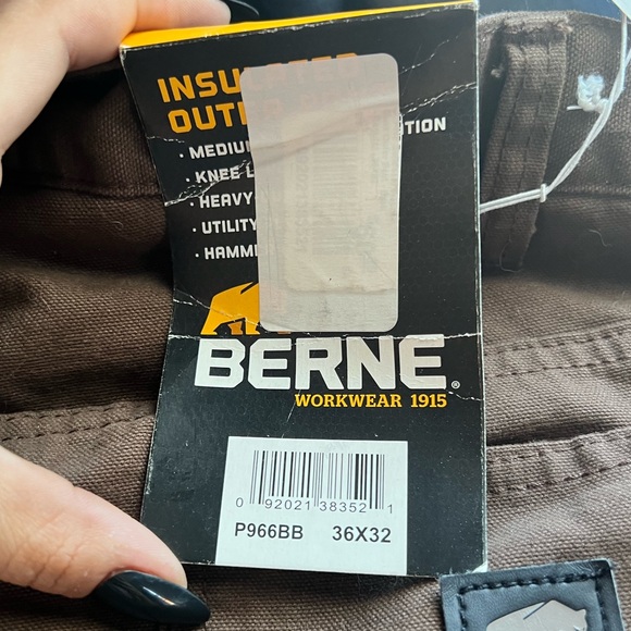 Berne Bulldozer Insulated Work Wear Pants - Picture 5 of 7